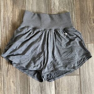 Gymshark Vital Seamless 2.0 2 in 1 Shorts - Gray - S